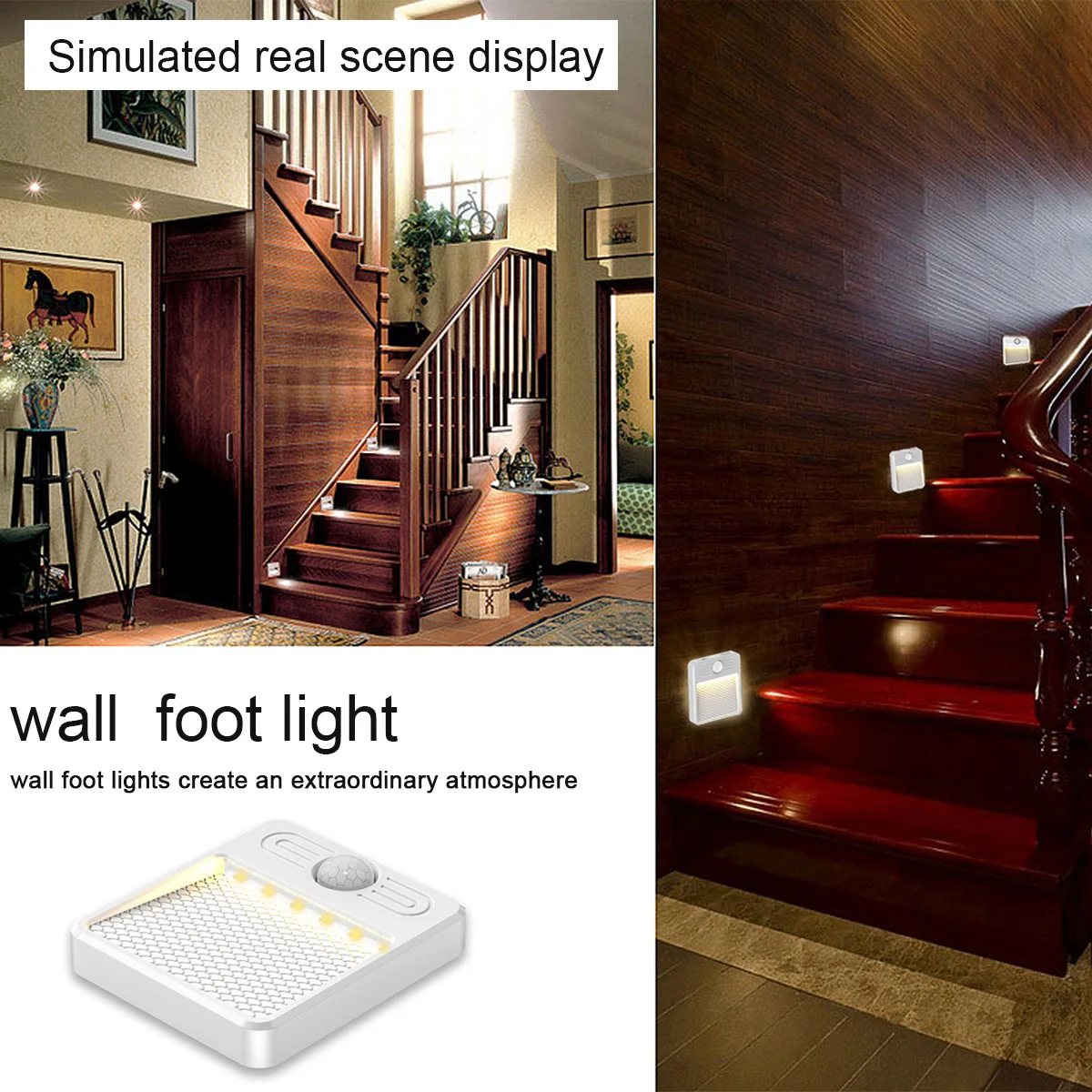 

LED Modern simplicity 5V led induction night light corridor hotel rooms hotel lobby exhibition hall home place induction lamp
