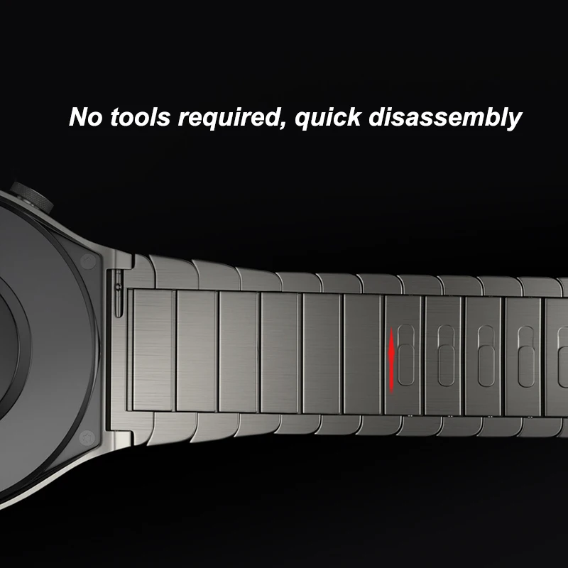 Ремешок из нержавеющей стали для Huawei Watch Gt2 Pro Porsche регулируемый браслет 3 48 мм GT2e ECG