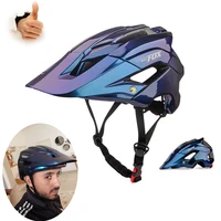 batfox ultralight bike helmet mtb cycling helmets trail xc the man movement bicycle safety cap integrally molded casco ciclismo