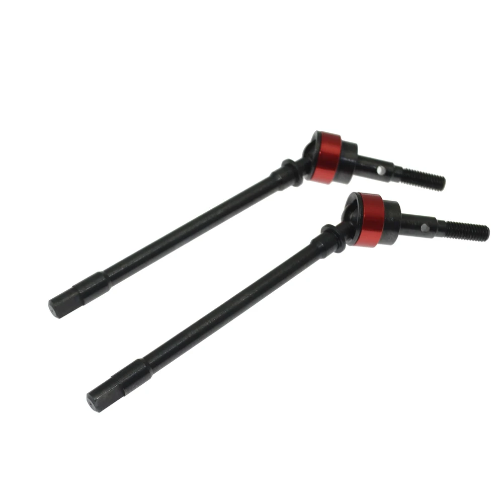 

2PCS Hard Steel Front Axle CVD Drive Shaft Dogbone for 1/10 RC Crawler Car Axial SCX10 Upgrade Parts