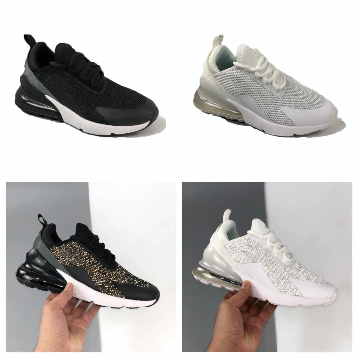 

Maxes 2700 Light Stars Men Casual Sport Shoes Mesh Breathable Reflective Black White 3MM Sneakers Fashion Comfortable Footwear