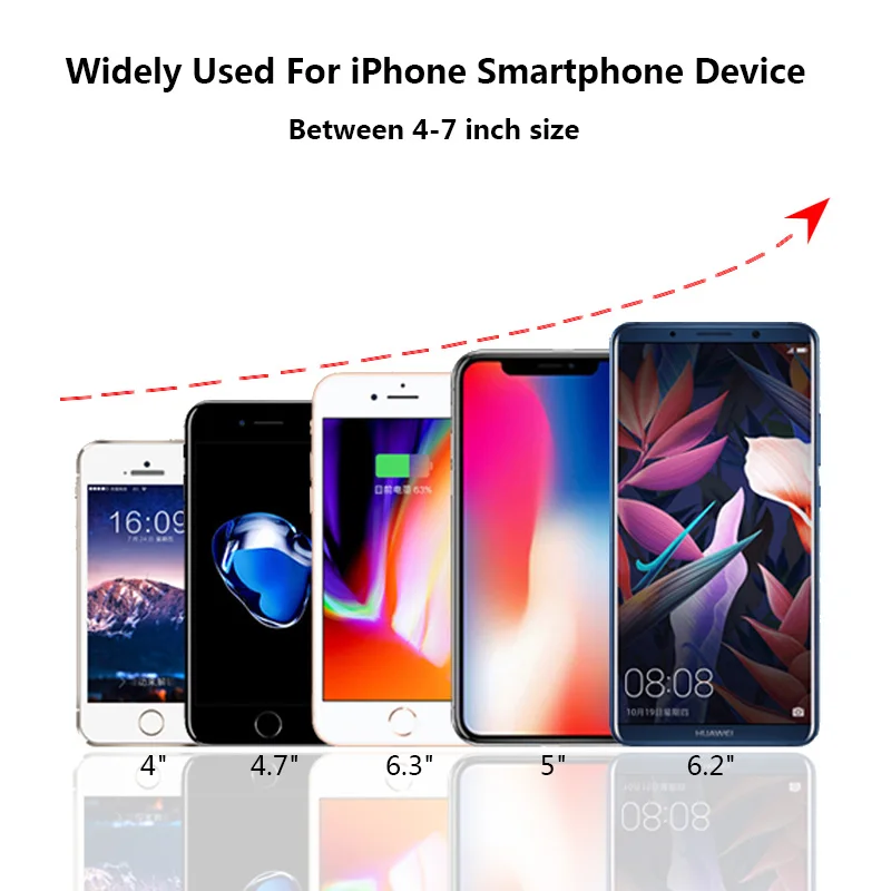 Универсальный магнитный автомобильный держатель для телефона iPhone 7 6s 5s 8 Xiaomi Huawei