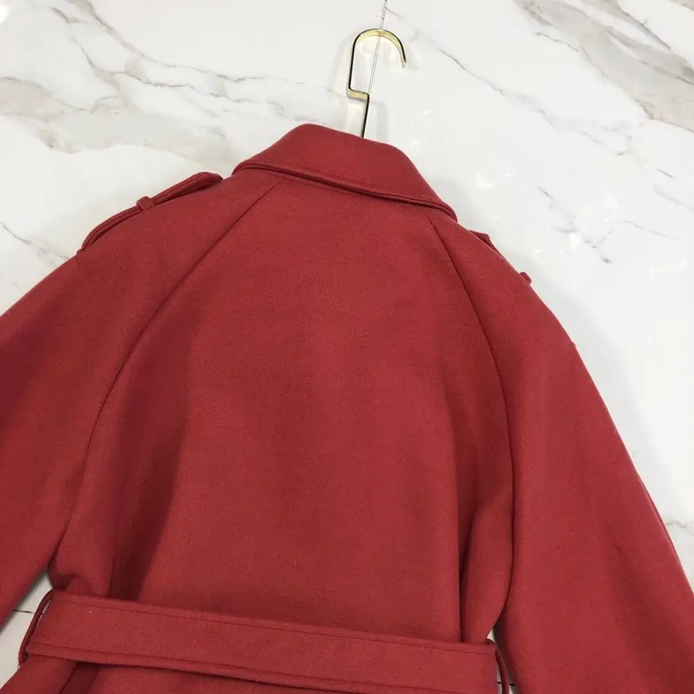 2020 модная красная новая полиэфирная теплая Женская Зимняя Блузка | одежда