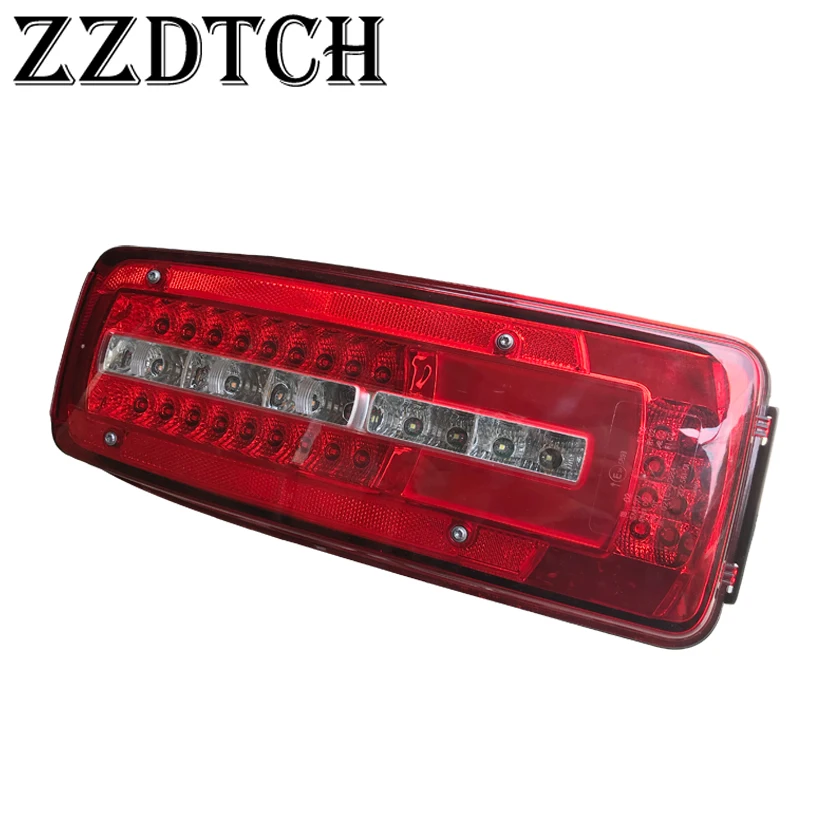 ZZDTCH 2 шт. 24 В светодиодные задние лампы, используемые для DAF габаритный сигнал для грузовых автомобилей