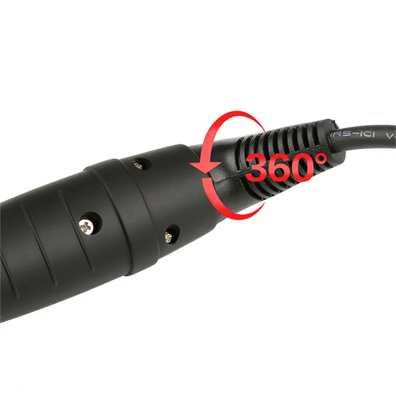 Ectric Hair Curler Roller Professional Curling Iron Conical Curle wand Corrugated Deep Wave Styler Ceramic Styling Tool | Красота и