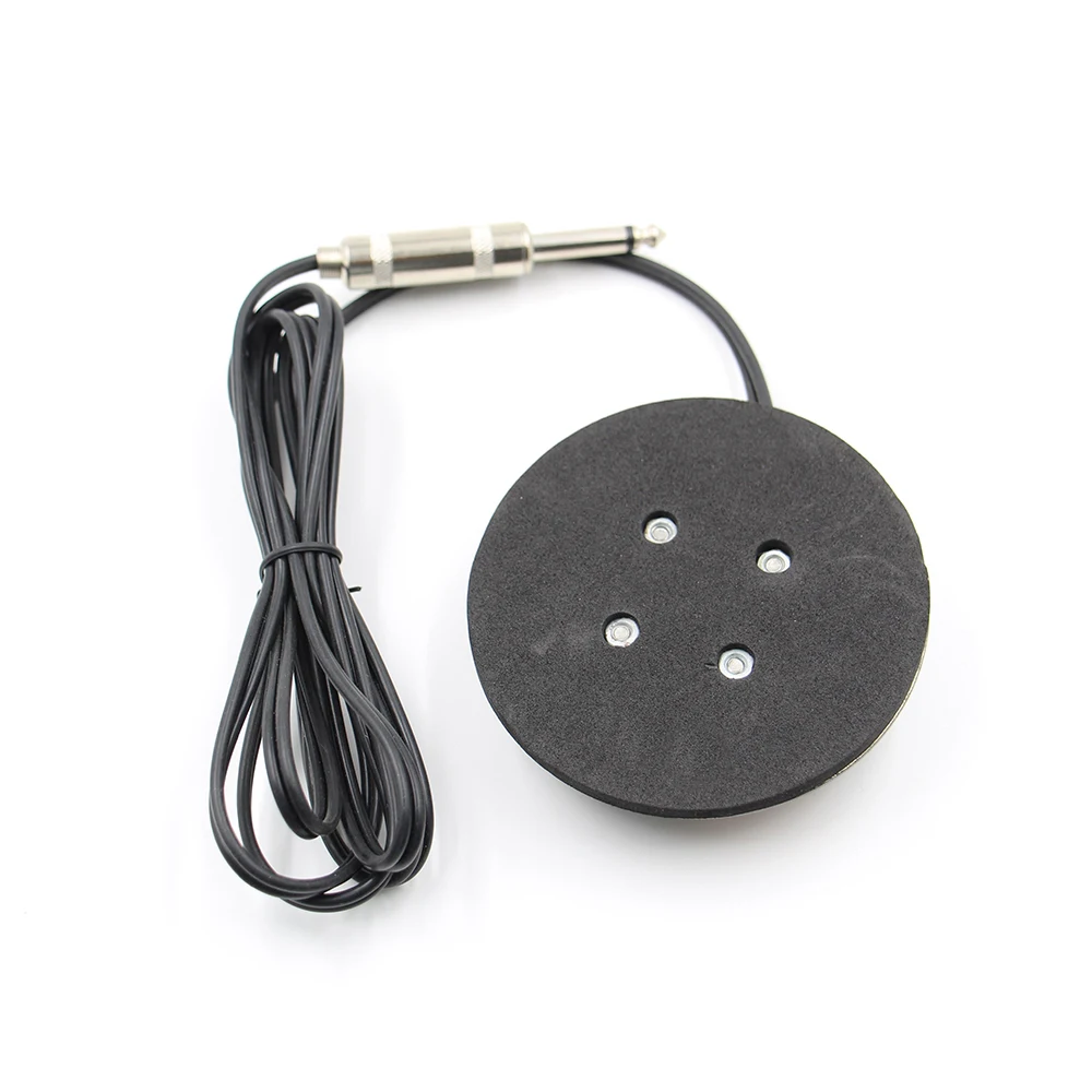 

1pcs New arrival Tattoo Foot Switch Skull Stainless Steel Tattoo Pedal With Cord Clip Tattoo Machine For Free Shipping