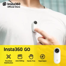 Insta360 GO Экшн-камера AI автоматический монтаж hands-free маленькая стабилизированная мини-камера Vlog для iPhone и Android