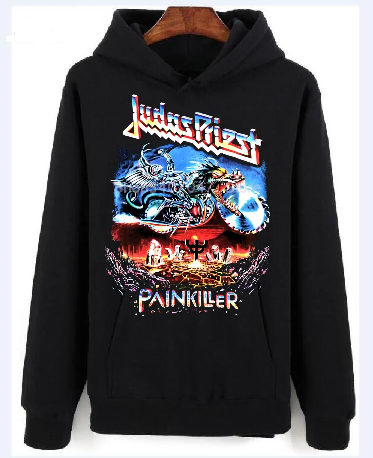 Жесткий рок панк металл группа Judas Priest Painkiller мужские унисекс толстовки свитер
