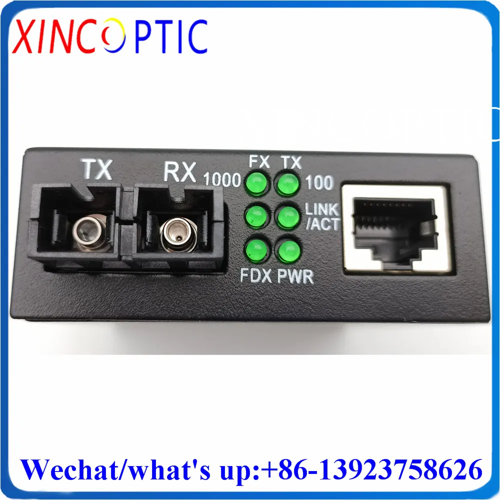 10/100/1000 м 60 км гигабитный нм Ethernet волоконно-оптический медиа-конвертер
