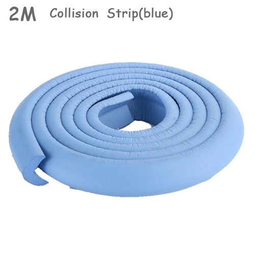 2meters blue 2 м Детская безопасность стол Угловой протектор Анти-столкновения угол полосы Детская безопасность ребенок Рабочий стол угол протектор на край стола - Цвет: 2meters blue