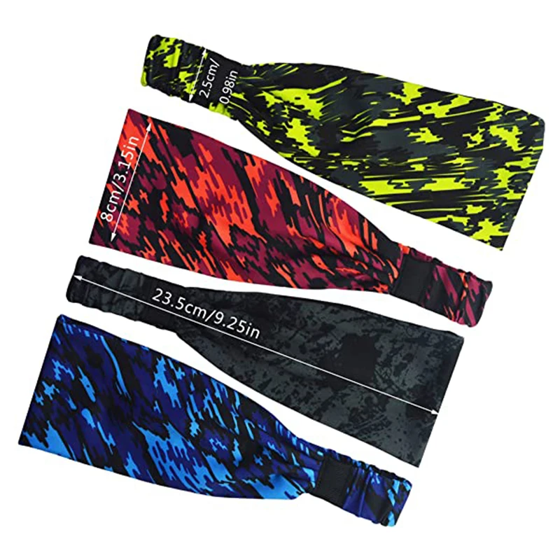 Повязки для мужчин и женщин мужские повязки пота на голову Нескользящие дышащие