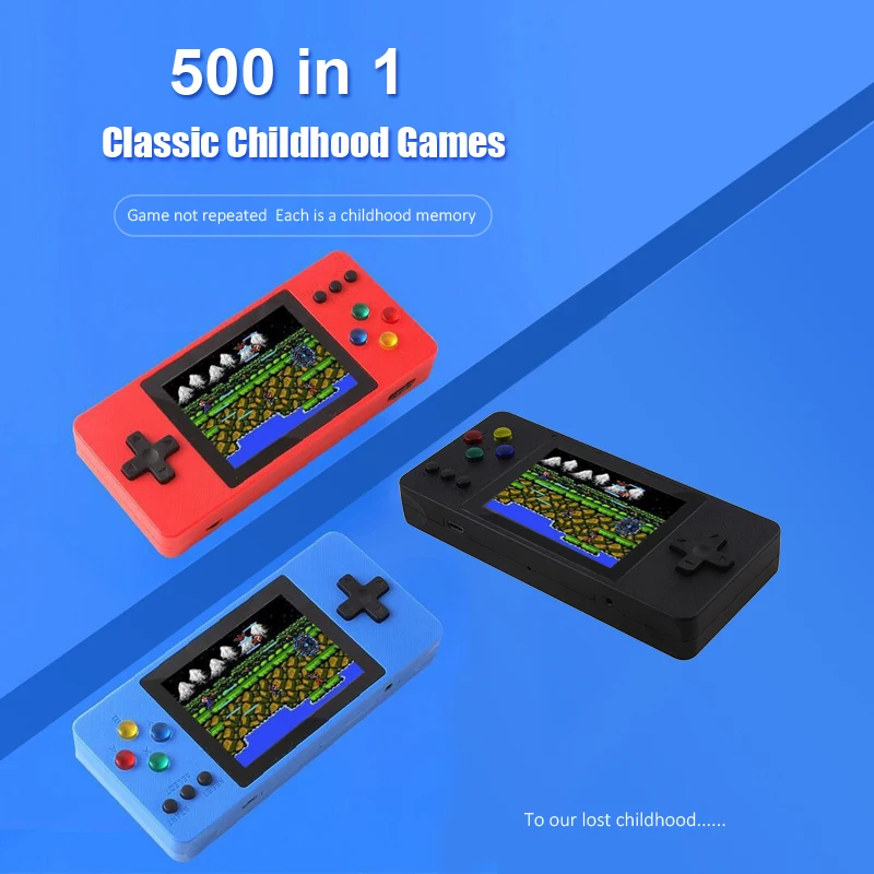 Новое поколение портативная игровая консоль с 3 0 дюймов ЖК дисплей Ретро