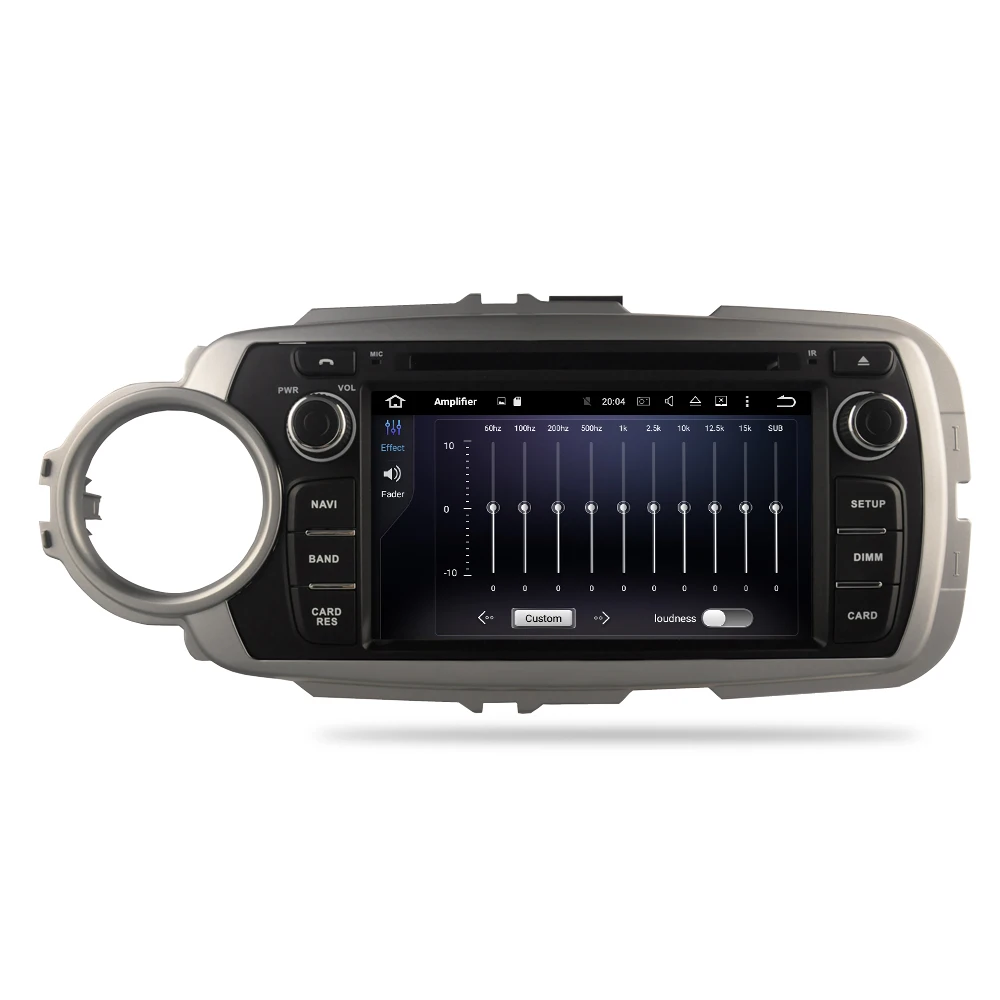 Автомагнитола на Android 10 0 dvd радио GPS навигация мультимедийный плеер для Toyota Yaris 2012
