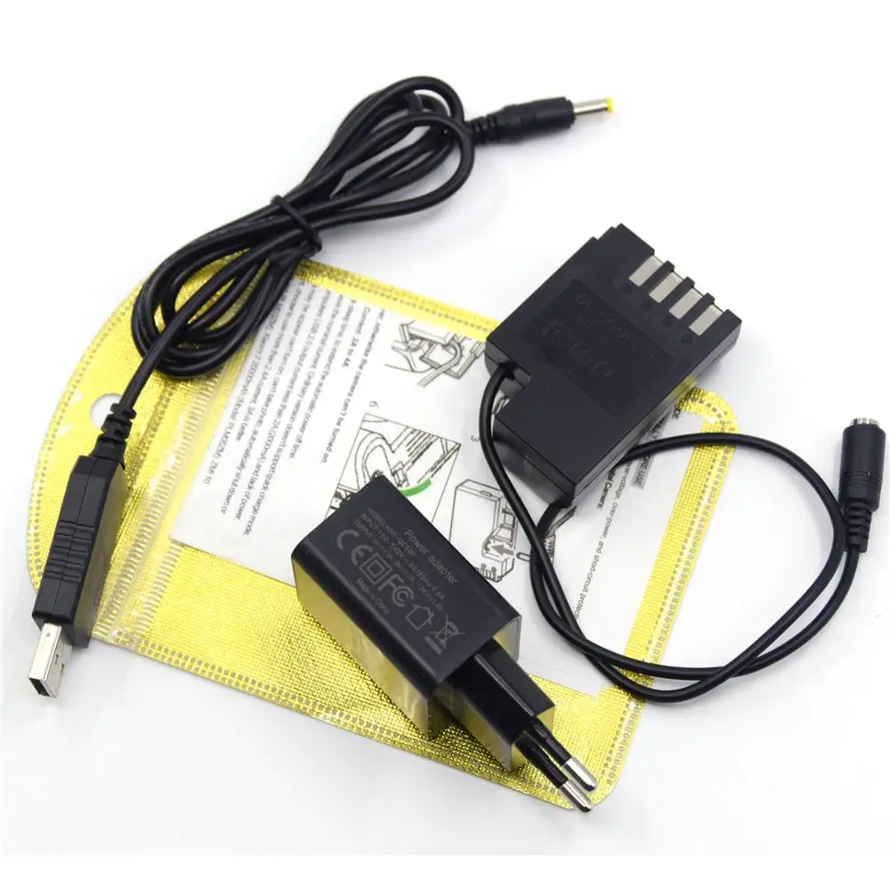 Умный USB кабель+ DMW-BLF19 DMW-DCC12 для аккумулятора муфта+ QC3.0 зарядное устройство для Panasonic Lumix DMC-GH3 DMC-GH4 G9 GH5s GH3 GH4 GH5