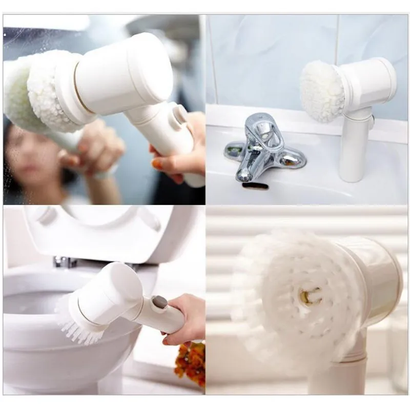 Портативная электрическая щетка для чистки кухни очиститель мытья стекол