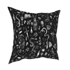 Черная наволочка с ведьмой Салем, аниме обнимающая наволочка для подушки, прямоугольная наволочка для подушки в стиле французского аниме