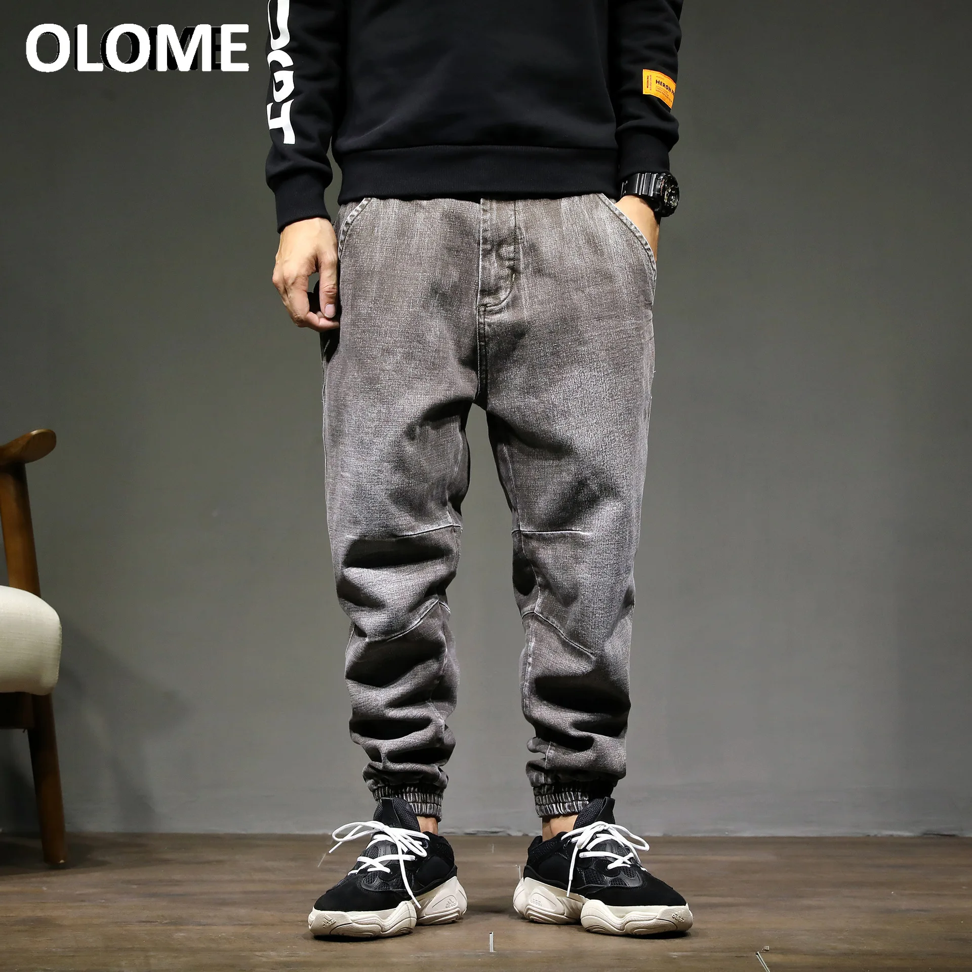 2019 популярная весенняя летняя и осенняя одежда Свободные повседневные джинсы