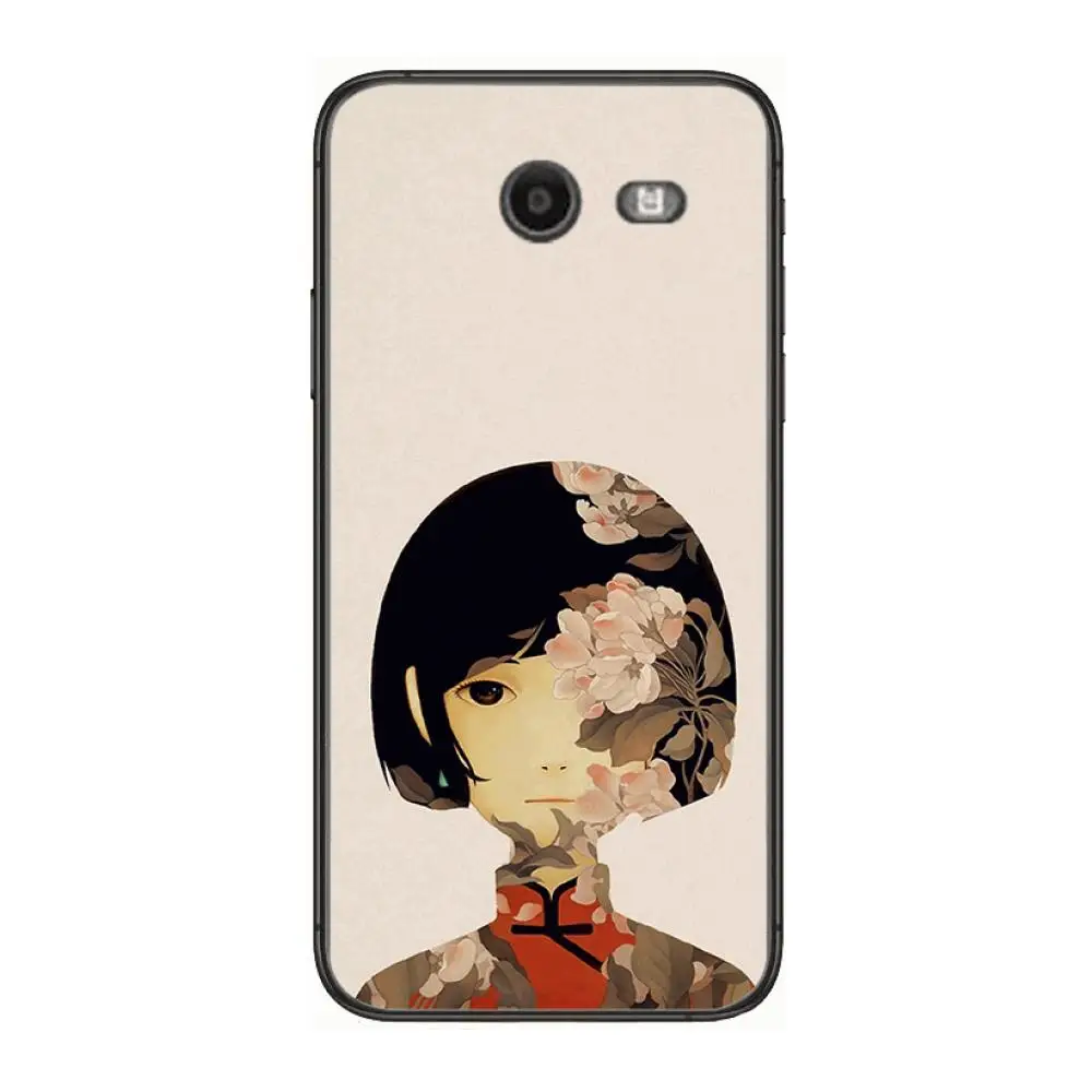 

Lovers cute couple cartoon Phone Case Hull For Samsung Galaxy J 4 3 5 6 7 8 EU 2018 Plus 2017 Black Shell Art Cell Cover TPU
