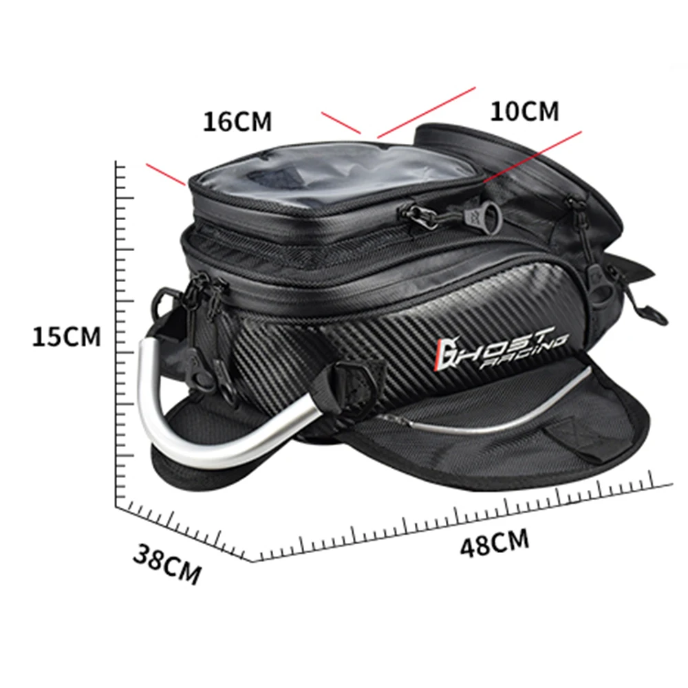 Сумка на топливный бак мотоцикла многофункциональная прочная водонепроницаемая