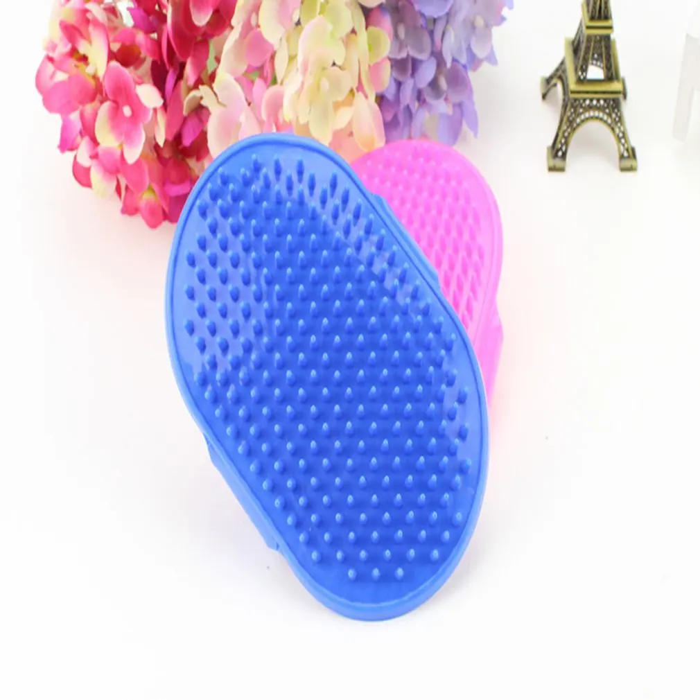 Ellispe форма товары для домашних животных собака кошка щетка ванны расческа Милый