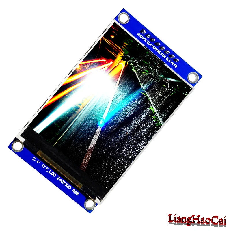 ILI9341 IPS full view Visual Angle 2.4 inch TFT LCD display screen 18 Pin 240xRGBX320 Weld Solder 4 wire SPI interface Backlight |
