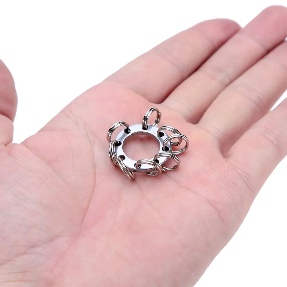 1 набор кольца для ключей повседневного использования | Спорт и развлечения