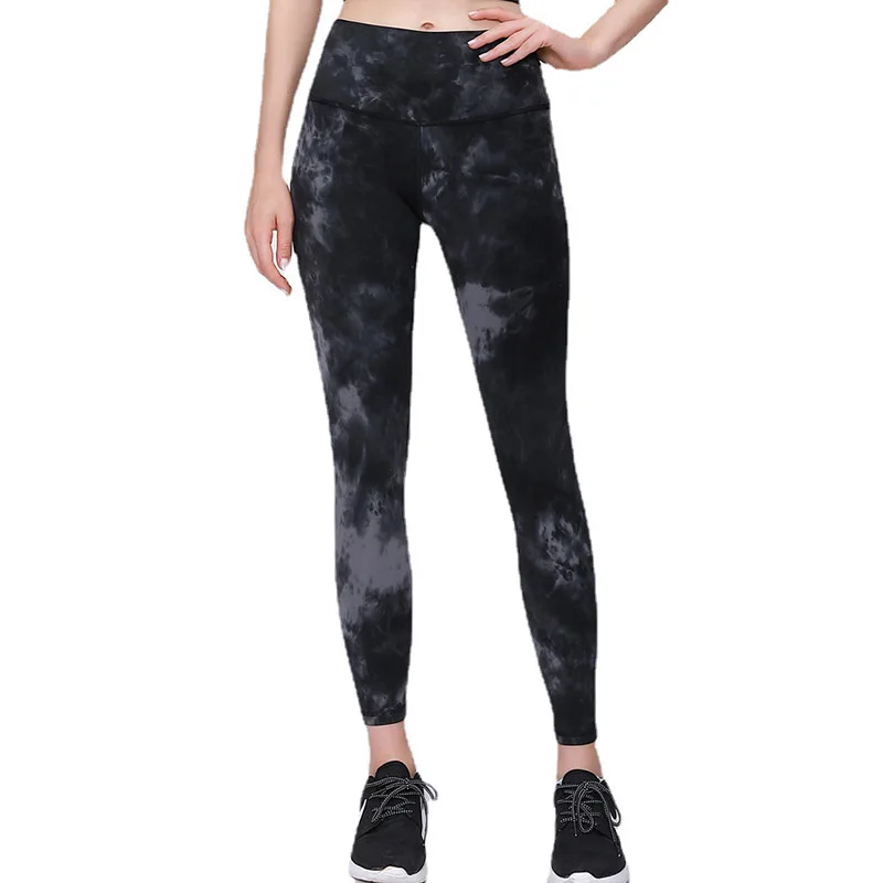Женские леггинсы с завышенной талией мягкие для занятий йогой защитой от