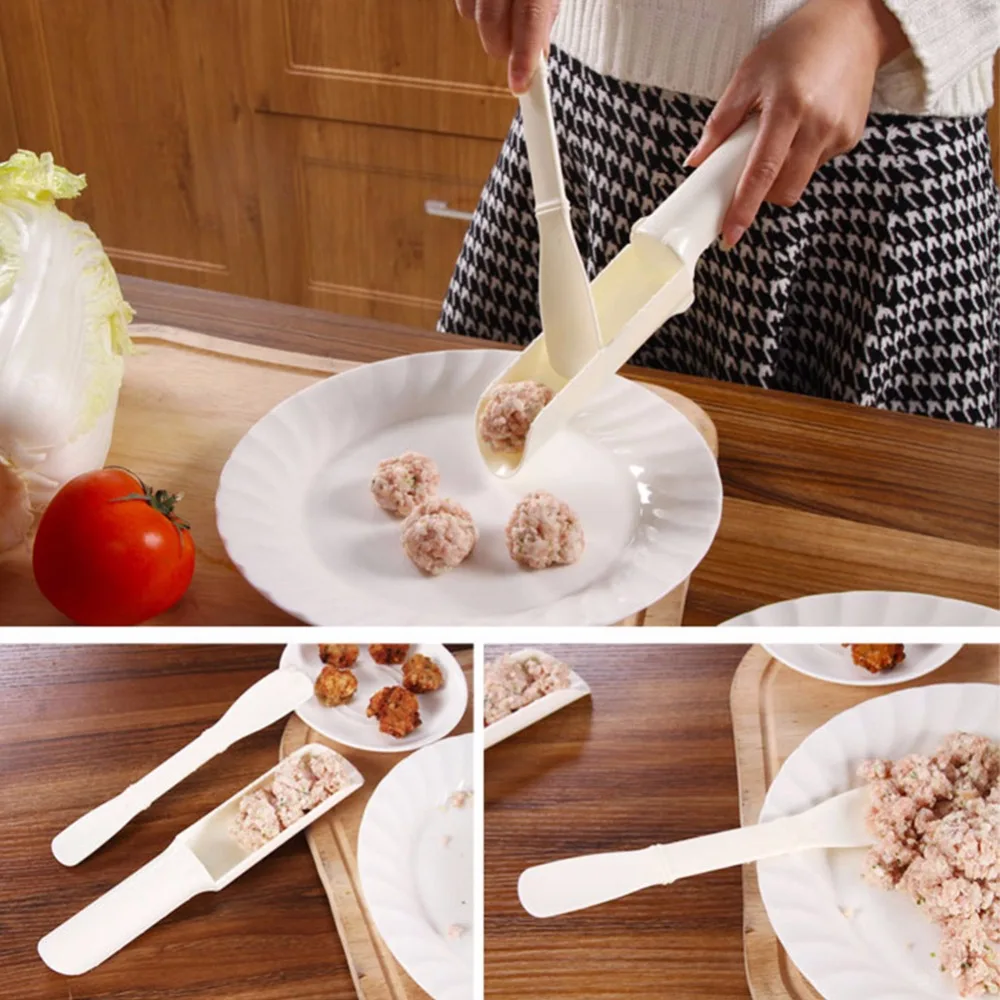 Говяжьи мячи для изготовления пресс-формы DIY креветые рыбные шары белый горячий горшок шаровая ложка для приготовления пищи кухонное приспособление кулинарные супсваи