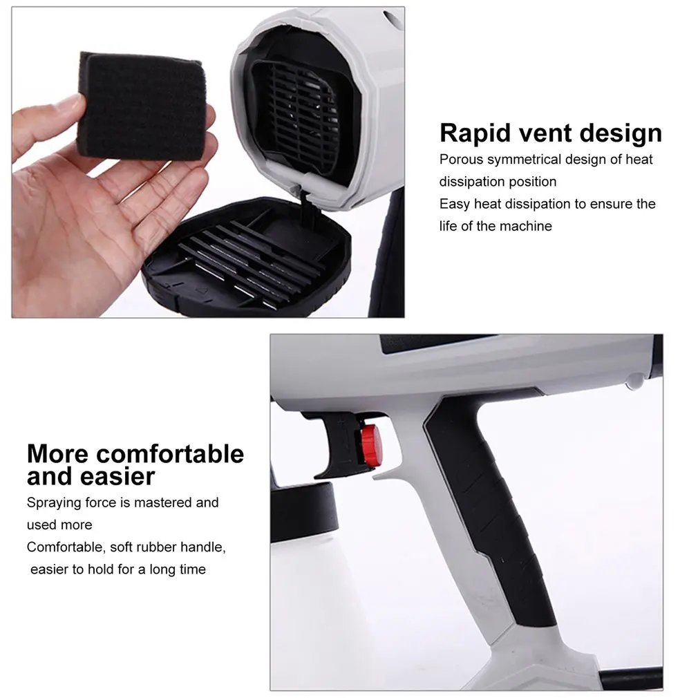 Съемный регулируемый Электрический пистолет-распылитель ручной латексный