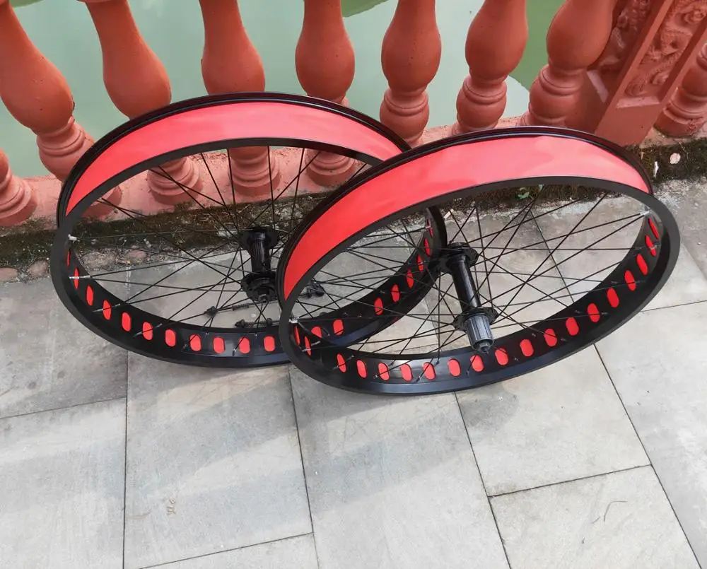 4 подшипника ступицы для самостоятельной сборки цветные толстые велосипеды с 36