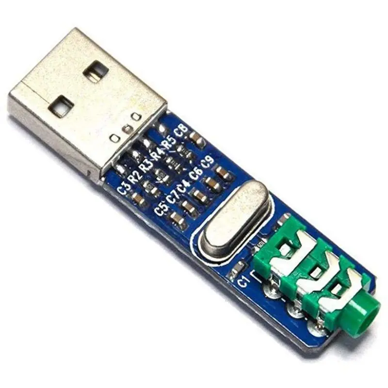5 в USB питание PCM2704 мини звуковая карта DAC декодер плата для ПК | Электроника