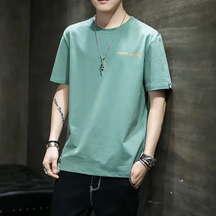 

Summer men's business casual short sleeve t-shirt 2765