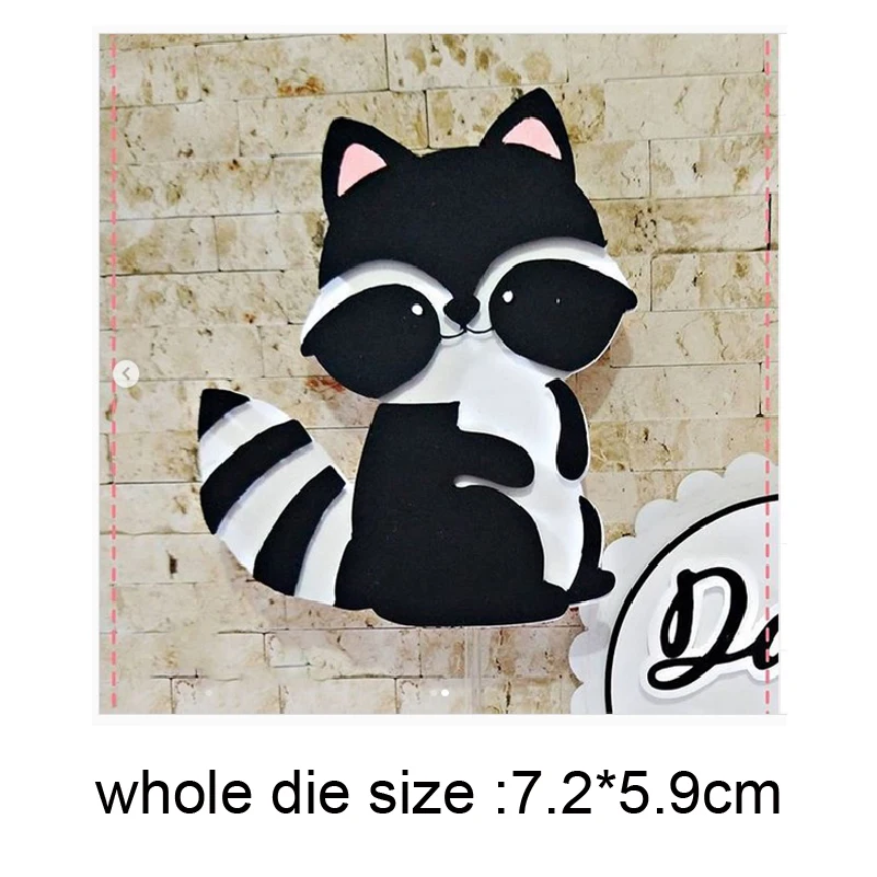 Ремесло умирает милое животное кошка металлический Трафаретный вырубной штамп