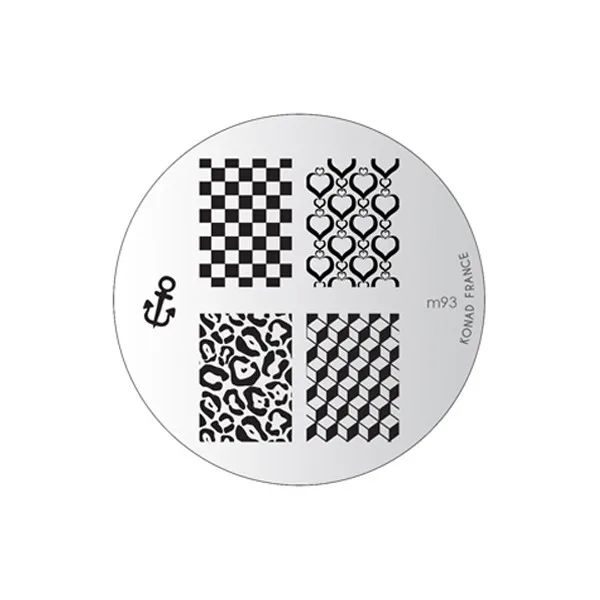 Disk for stamping CONADI konad 93 nail art пластна manicure |