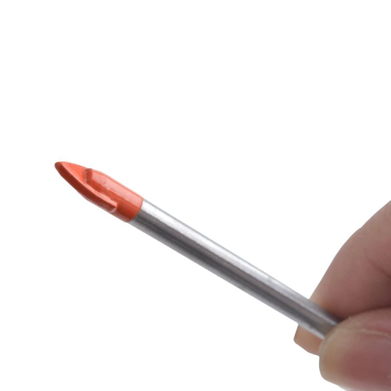 

10 Pieces 6MM Glass and Tile Drill Bits Set Carbide Drilling Tool