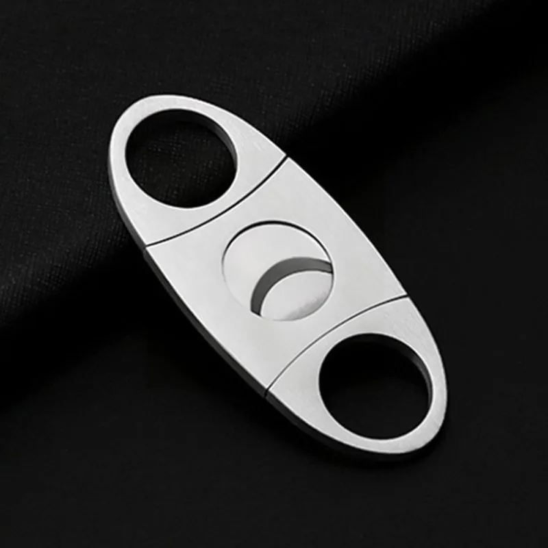Ножницы из нержавеющей стали с двумя лезвиями для резки сигар Классические