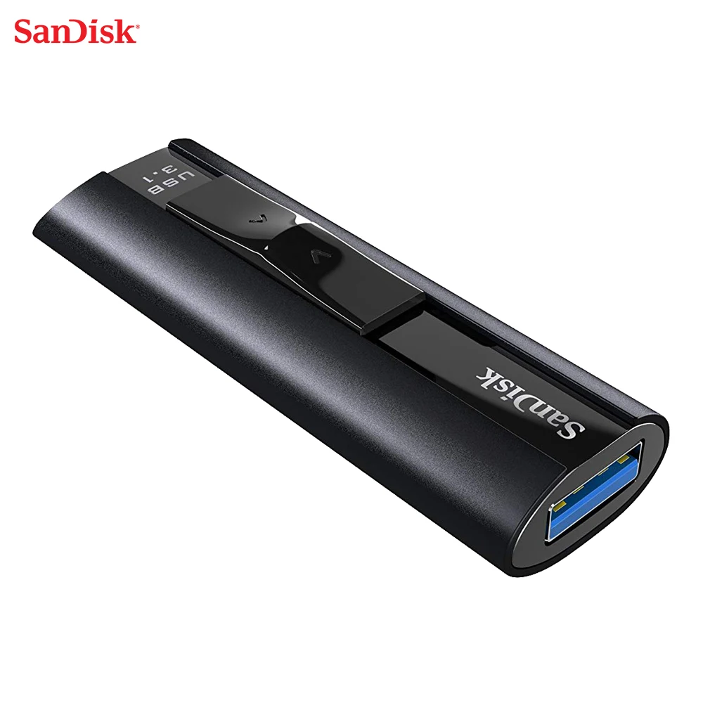 SanDisk Extreme PRO твердотельный USB 3 1 флеш-накопитель 128 ГБ 256 420 МБ/с./с Флешка карта
