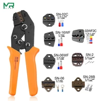 sn 48b series 7 kinds of collets european bare terminal crimping pliers crimping pliers 2 8 4 8 6 3 tool plug spring precision
