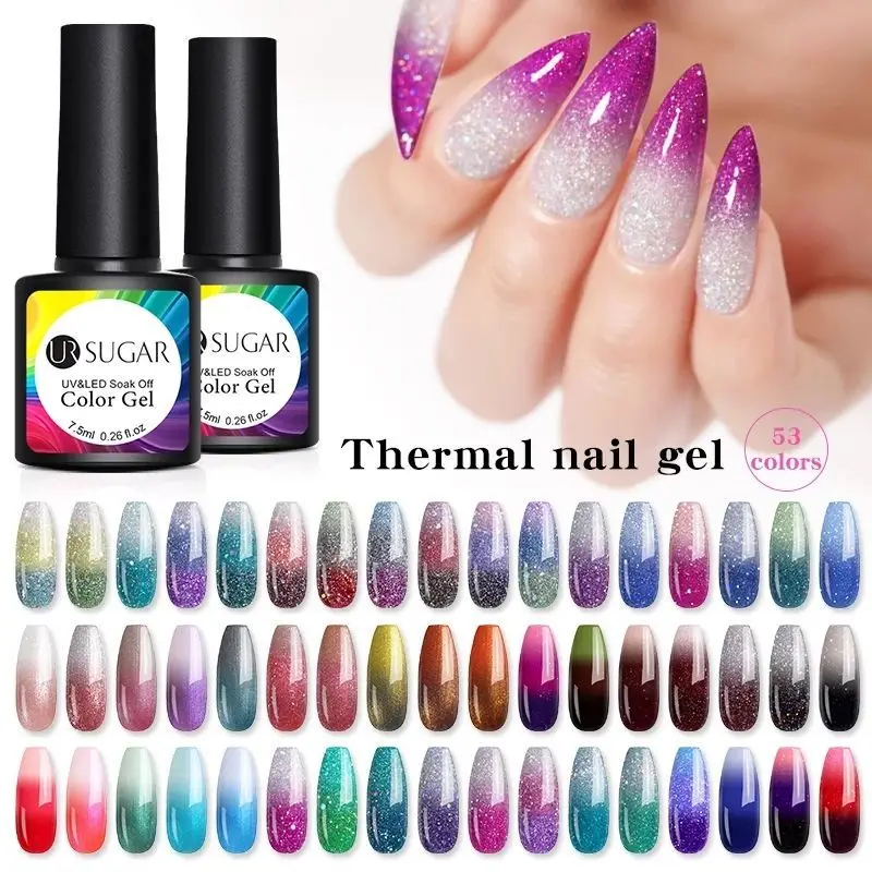 

7.5ml Discoloration Nail Polish Gel Nail Polish For Nails Semi Permanent Soak Off Gel UV LED Base Top Matte Coat Gel Polish