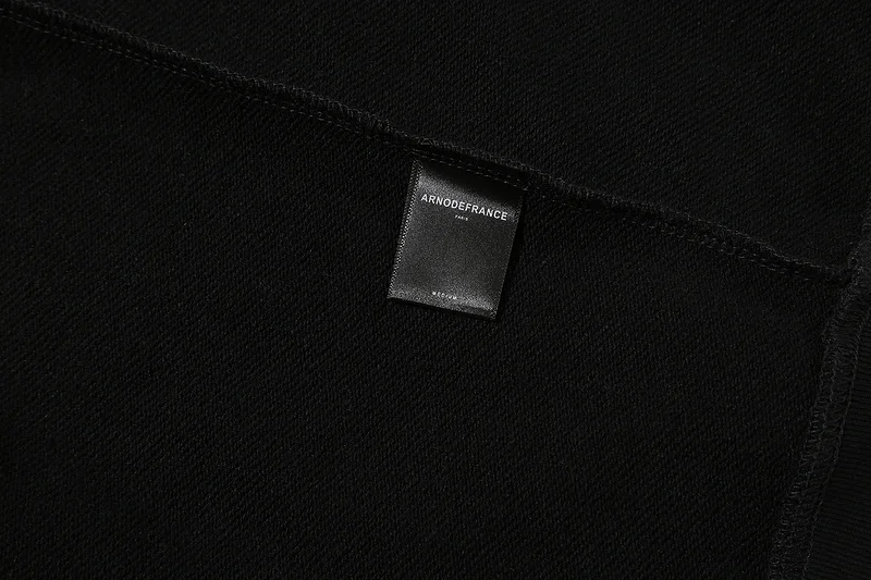 

2019FW ADF 1:1 Oversized Hoodies ARNODEFRANCE Men Women Arno De France Solid Hoodies Hiphop Cotton Pullover Sweatshirts Hoodie