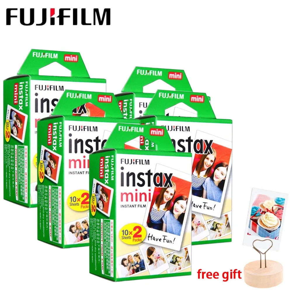 10-100 листов Fujifilm Instax Mini 9 8 пленочная камера фото 3 дюйма белые края пленки для Polaroid Instant Mini 9 8 7s 25 50s 90 Sp-2