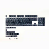 gmk 126 keys mechanical keyboard keycap profile dark succubus keycaps japanese dye sub pbt 1 75u 2u shift for gaming keyboard