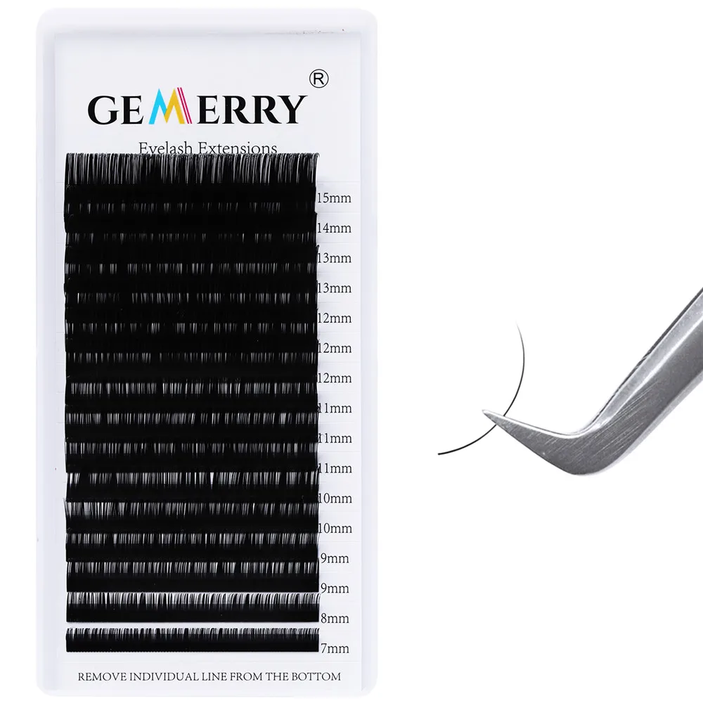 Классические Индивидуальные Накладные ресницы Gemerry 16 линий для