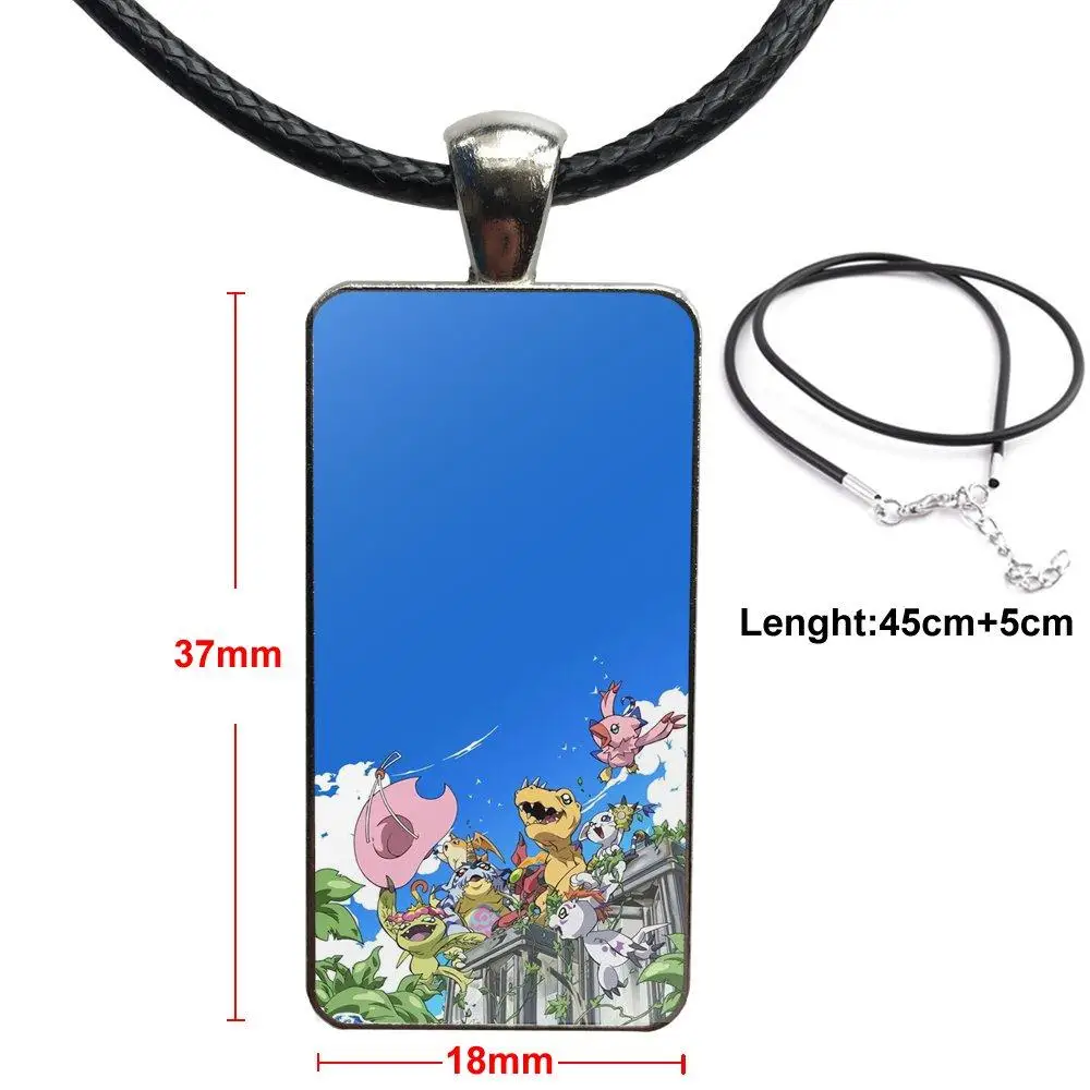 Мультяшные Digimon Приключения три дизайна Модные Винтажные стеклянные женские