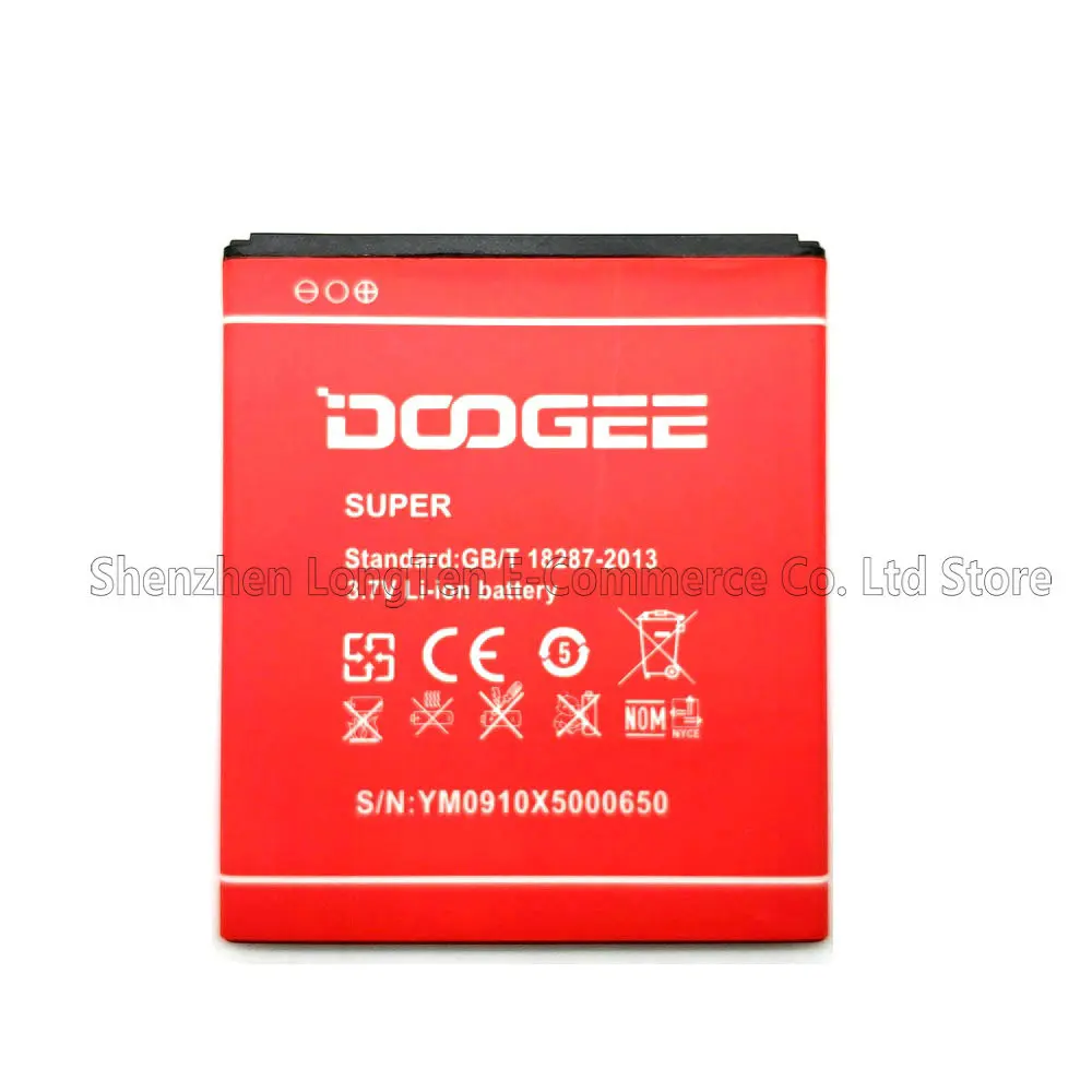 Новый аккумулятор большой емкости 3100 мАч Для DOOGEE X5 X5Pro мобильный телефон + код