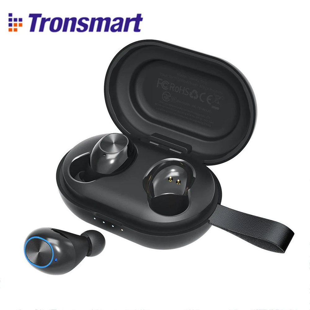Tronsmart Spunky Beat наушники вкладыши TWS Bluetooth 5 0 APTX Беспроводной с QualcommChip сопротивление