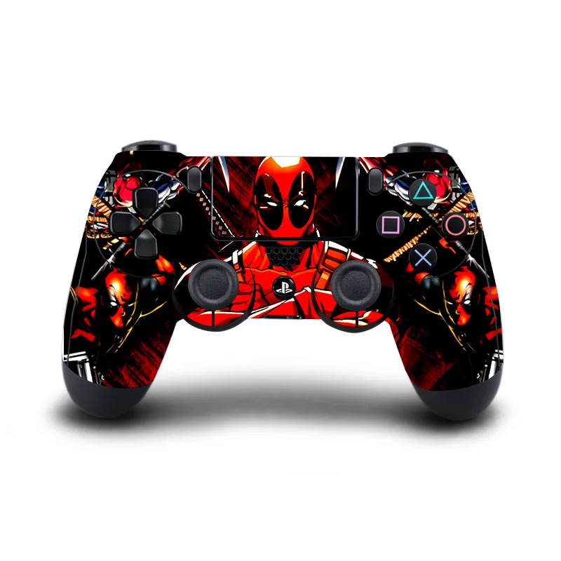 Фильм наклейки Deadpool PS4 контроллер виниловое покрытие наклейка Стикеры для sony