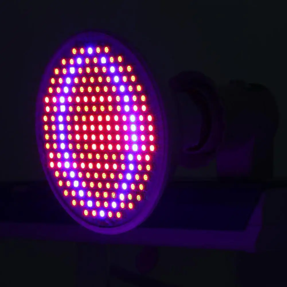 E27 Светодиодный светильник для выращивания растений полный спектр внутренней