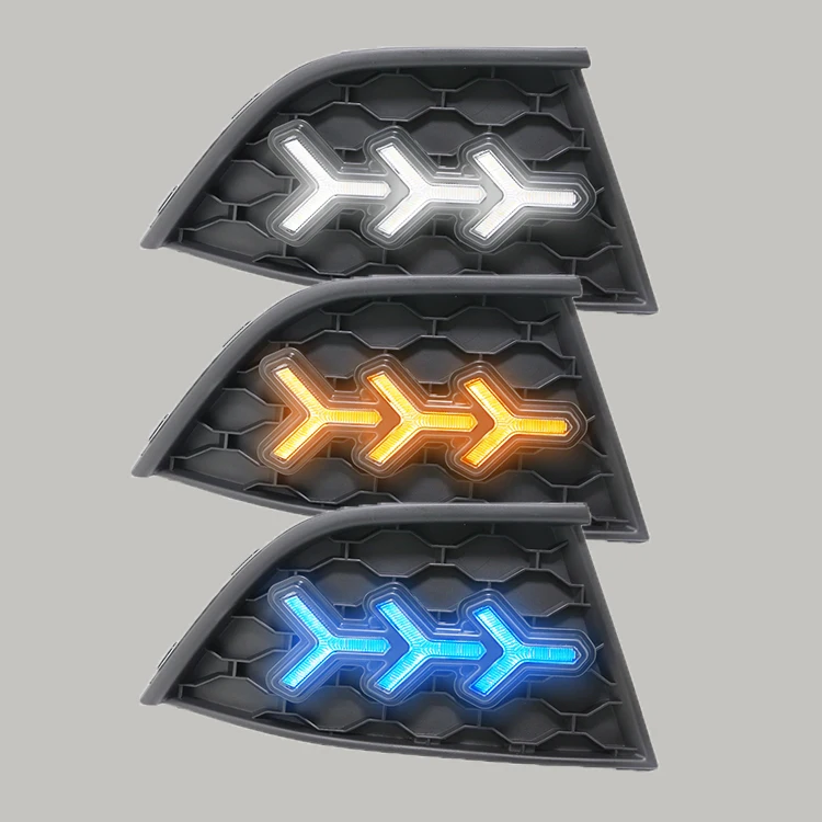 Для MG GT 2014-2018 с динамическим движущимся желтым сигналом поворота и синим ночным