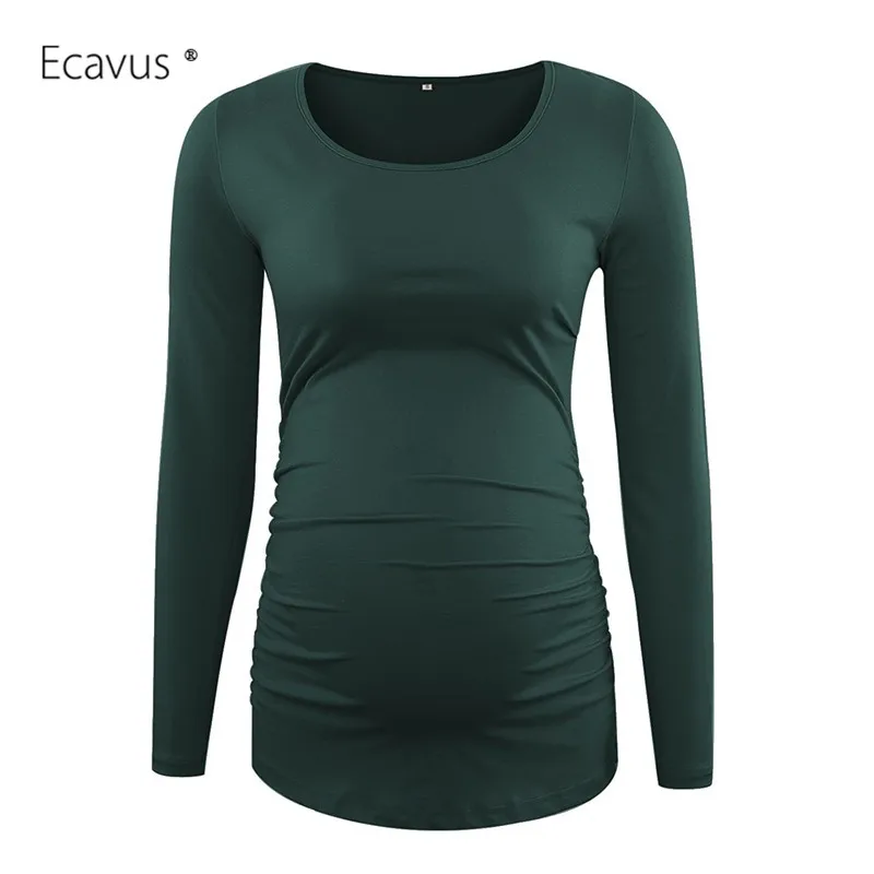 Женская одежда с длинными рукавами для беременных повседневные свободные топы